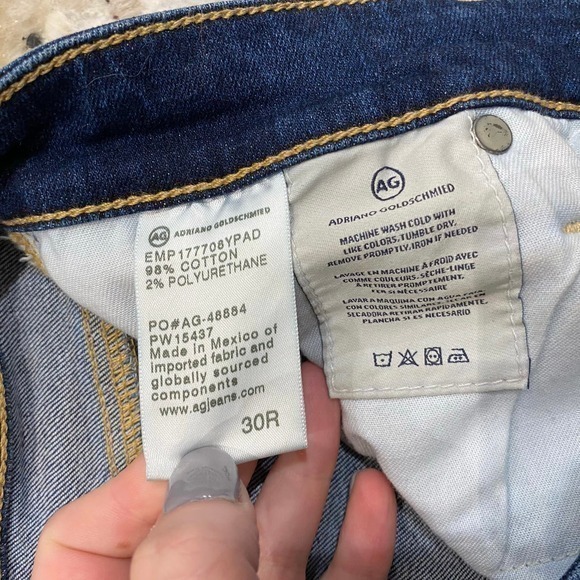 AG‎ Adriano Goldschmied Denim Farrah Skinny Ankle Jeans - Picture 10 of 13